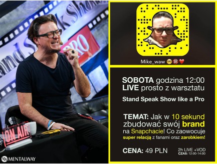 Transmisja internetowa - Snapchat