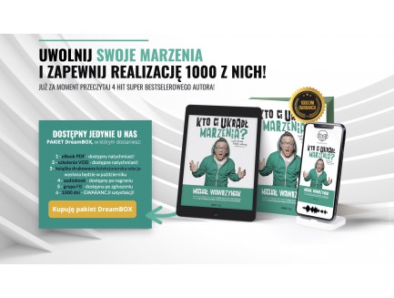 Książka "Kto Ci ukradł marzenia?" - zestaw kolekcjonerski DreamBOX
