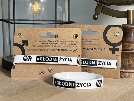 Lifestylowa opaska "Nie Interesuje Mnie Bycie Zwykłym Człowiekiem"